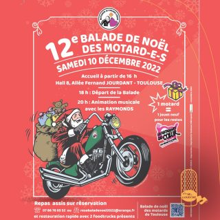 C'est demain 😊

Galettes complète ou saucisse, crêpes sucrées,  boissons chaudes ou bretonnes de 16h à minuit devant le Hall 8 de l'ancien parc des Expos 

 #crêpes #solidaire #xmas #noel #toulousefood #restosducoeur #crêpe #toulouse #faitmaison #biologique #bretagneforever #mangermieux